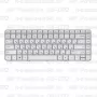 Клавиатура для ноутбука HP Pavilion G6-1372 Серебристая
