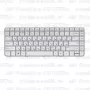 Клавиатура для ноутбука HP Pavilion G6-1377sr Серебристая