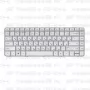 Клавиатура для ноутбука HP Pavilion G6-1c44 Серебристая