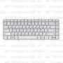 Клавиатура для ноутбука HP Pavilion G6-1c54 Серебристая