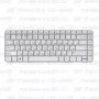Клавиатура для ноутбука HP Pavilion G6-1d08 Серебристая