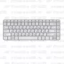 Клавиатура для ноутбука HP Pavilion G6-1d53 Серебристая