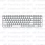 Клавиатура для ноутбука HP Pavilion G6-2017 Белая, без рамки