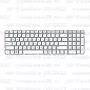 Клавиатура для ноутбука HP Pavilion G6-2023 Белая, без рамки