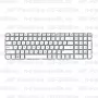 Клавиатура для ноутбука HP Pavilion G6-2050er Белая, без рамки