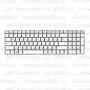 Клавиатура для ноутбука HP Pavilion G6-2056sr Белая, без рамки