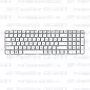 Клавиатура для ноутбука HP Pavilion G6-2063 Белая, без рамки