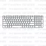 Клавиатура для ноутбука HP Pavilion G6-2066 Белая, без рамки