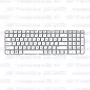 Клавиатура для ноутбука HP Pavilion G6-2072 Белая, без рамки