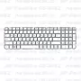 Клавиатура для ноутбука HP Pavilion G6-2082 Белая, без рамки