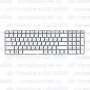 Клавиатура для ноутбука HP Pavilion G6-2086 Белая, без рамки