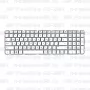 Клавиатура для ноутбука HP Pavilion G6-2101 Белая, без рамки