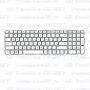 Клавиатура для ноутбука HP Pavilion G6-2107 Белая, без рамки