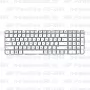 Клавиатура для ноутбука HP Pavilion G6-2141 Белая, без рамки
