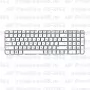 Клавиатура для ноутбука HP Pavilion G6-2142 Белая, без рамки