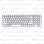 Клавиатура для ноутбука HP Pavilion G6-2155 Белая, без рамки