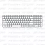 Клавиатура для ноутбука HP Pavilion G6-2200 Белая, без рамки