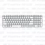 Клавиатура для ноутбука HP Pavilion G6-2221 Белая, без рамки