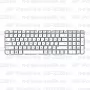 Клавиатура для ноутбука HP Pavilion G6-2228nr Белая, без рамки