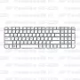 Клавиатура для ноутбука HP Pavilion G6-2229 Белая, без рамки