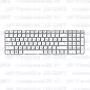 Клавиатура для ноутбука HP Pavilion G6-2265 Белая, без рамки