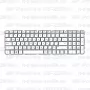 Клавиатура для ноутбука HP Pavilion G6-2295nr Белая, без рамки