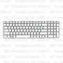 Клавиатура для ноутбука HP Pavilion G6-2319nr Белая, без рамки
