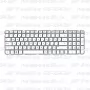 Клавиатура для ноутбука HP Pavilion G6-2343sr Белая, без рамки