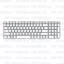 Клавиатура для ноутбука HP Pavilion G6-2399sr Белая, без рамки