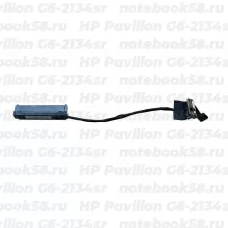Шлейф жесткого диска для ноутбука HP Pavilion G6-2134sr (6+7pin)
