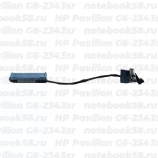 Шлейф жесткого диска для ноутбука HP Pavilion G6-2343sr (6+7pin)