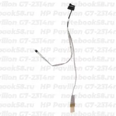 Шлейф матрицы для ноутбука HP Pavilion G7-2314nr (40pin LVDS, LED)